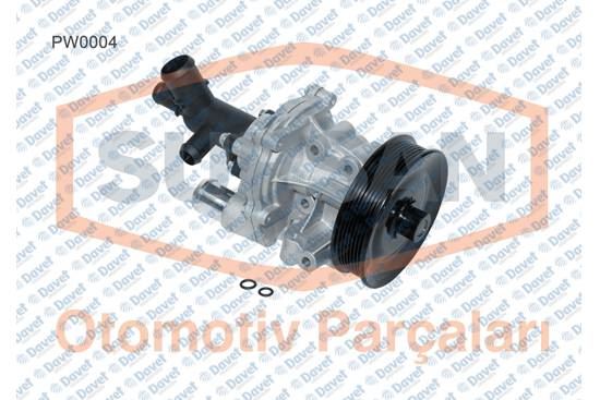 SUPSAN PW0004 Devirdaim Su Pompasi Transit V184 2.4tdci 01>04 V347 2.4tdci 135ps / 140ps 06>14 Land Rover Defender